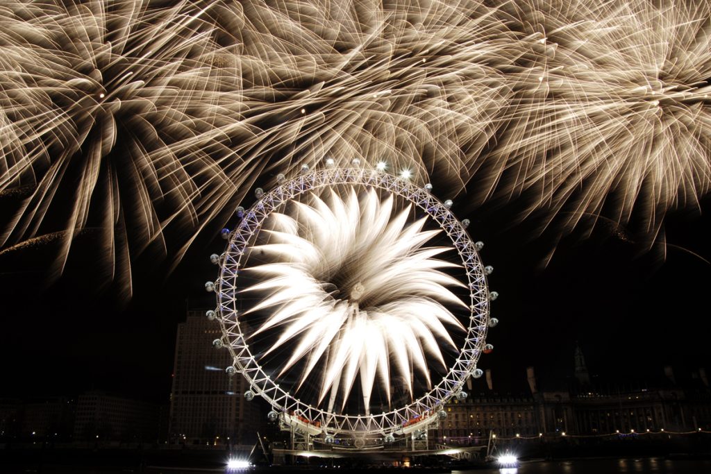 New Years Eve at the London Eye