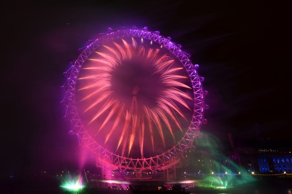 New Years Eve at the London Eye