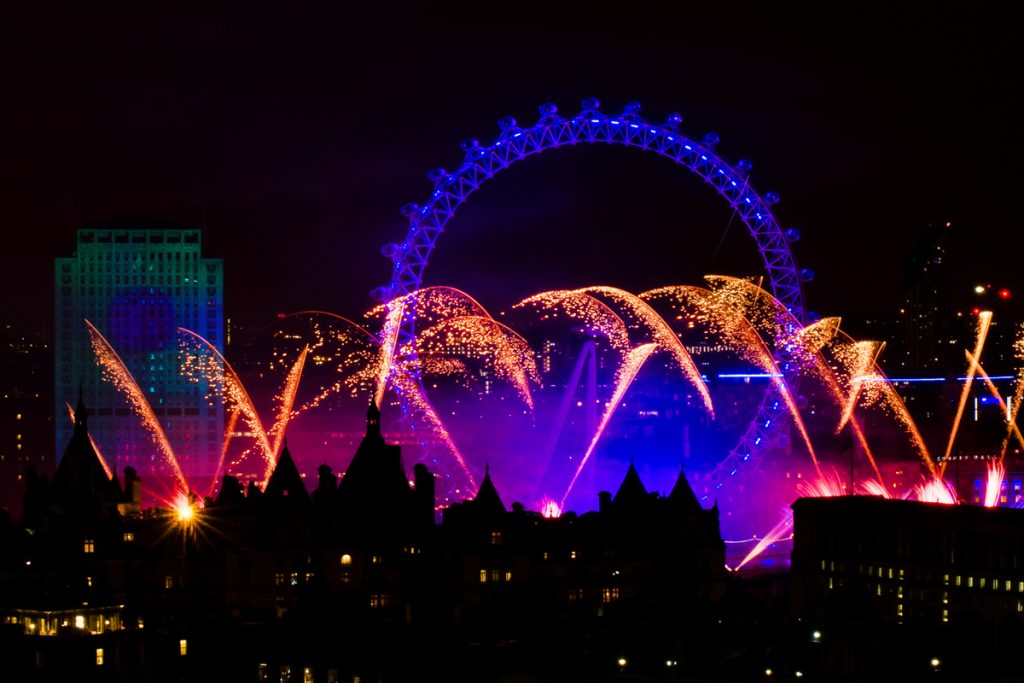 New Years Eve at the London Eye