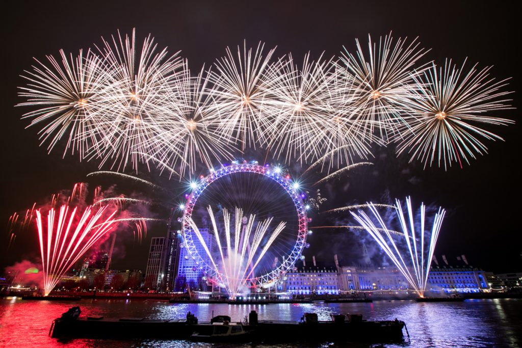 New Years Eve at the London Eye