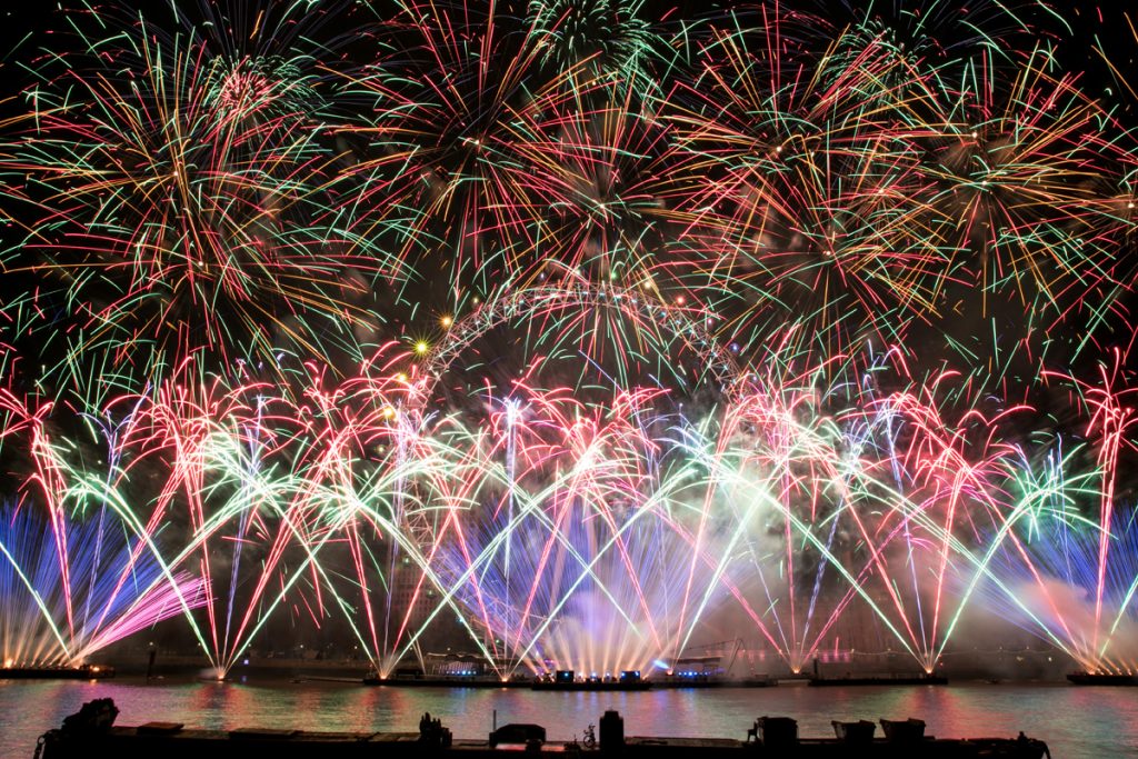 New Years Eve at the London Eye