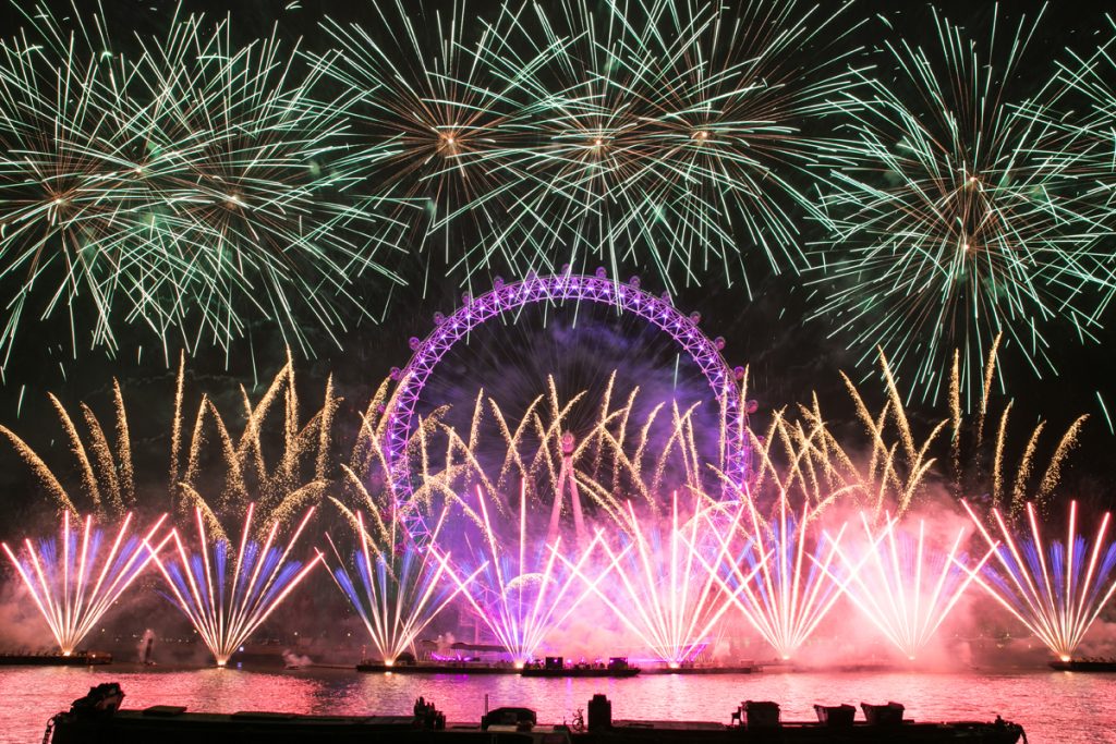 New Years Eve at the London Eye