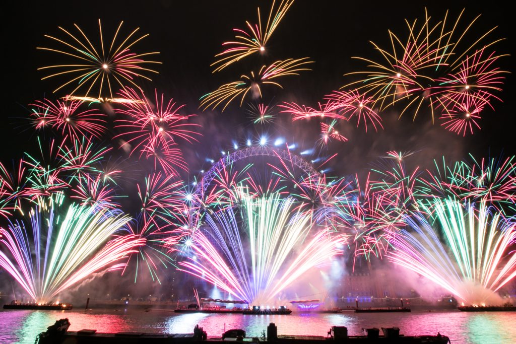 New Years Eve at the London Eye