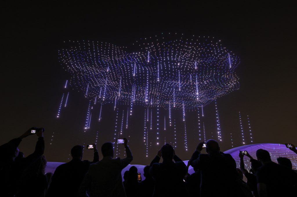 teamLab Phenomena Building Launch - Abu Dhabi