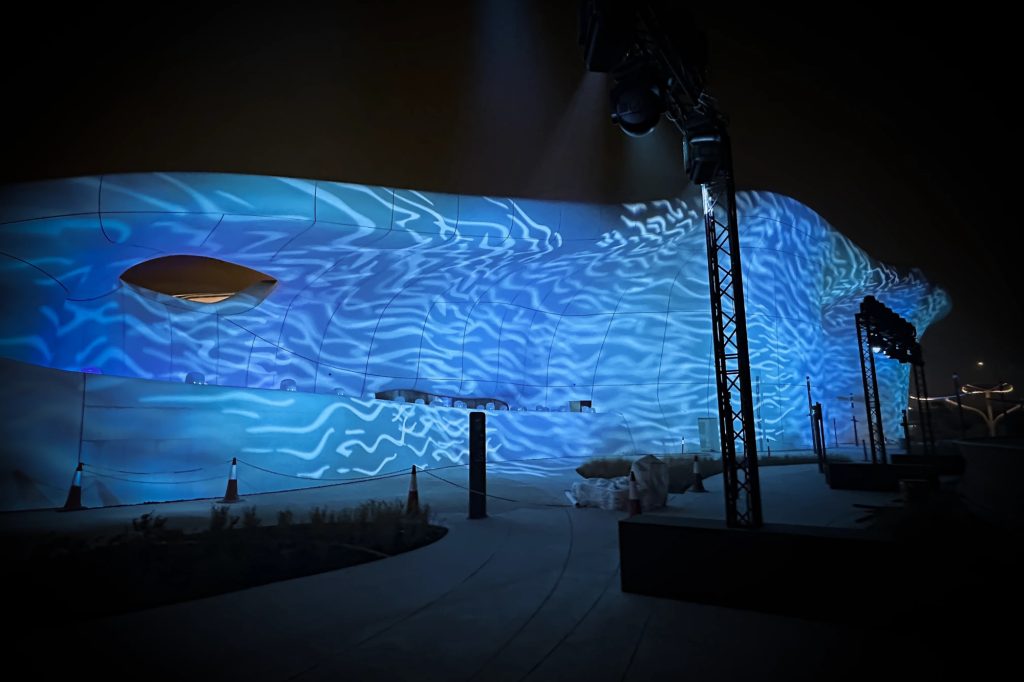 teamLab Phenomena Building Launch - Abu Dhabi