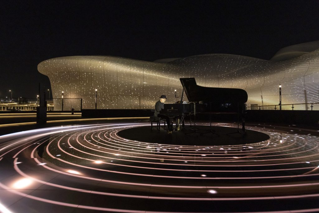 teamLab Phenomena Building Launch - Abu Dhabi