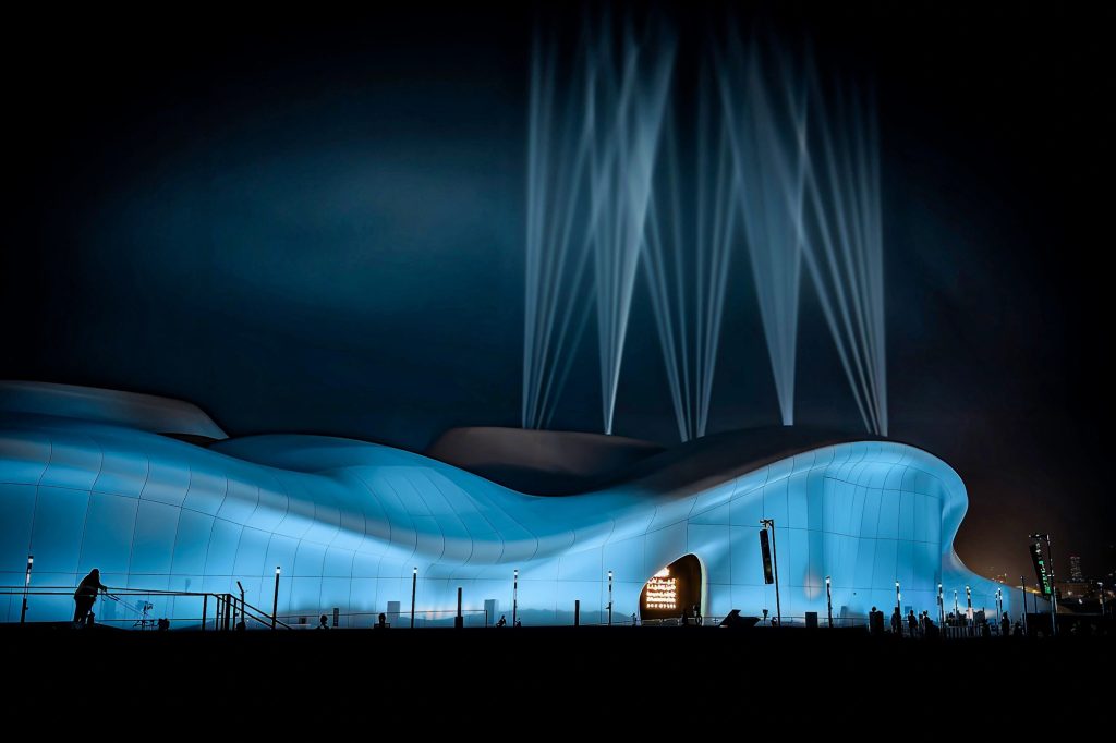 teamLab Phenomena Building Launch - Abu Dhabi