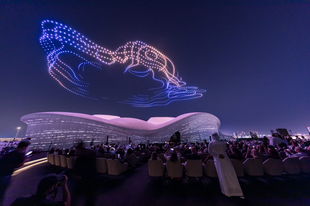 teamLab Phenomena Building Launch - Abu Dhabi